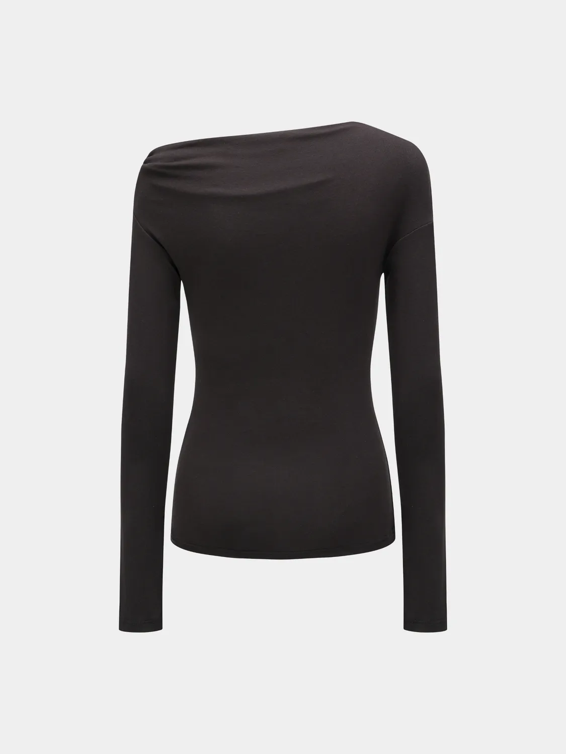 Feng Chen Wang Black One-Shoulder top sort