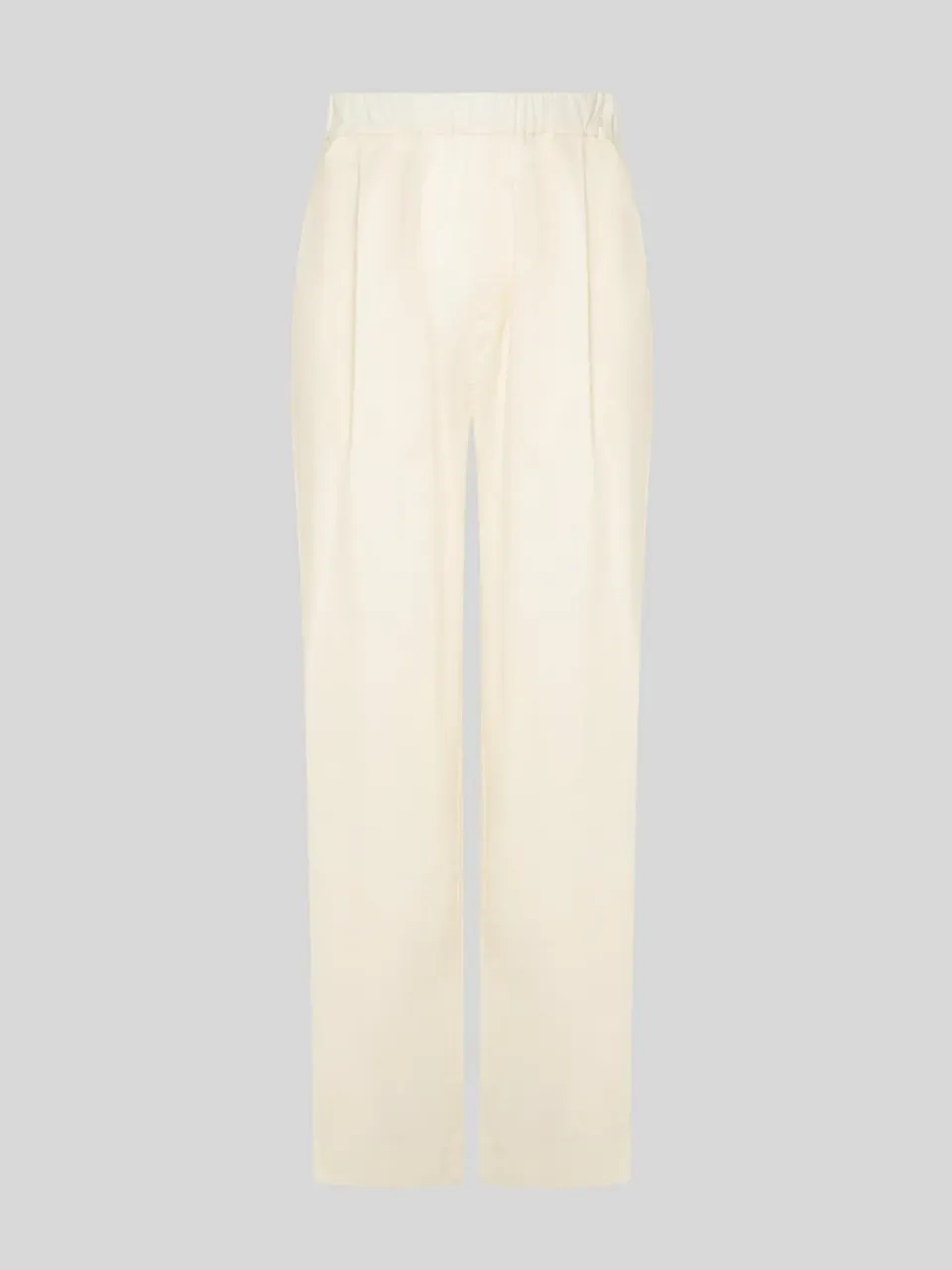 Laneus Melrose Regular Trousers bukser creme bomuld