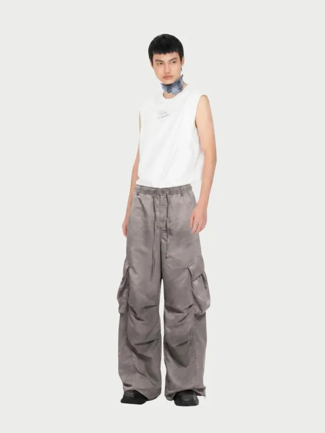 Feng Chen Wang Sandwashed cargo bukser nylon