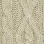Aspesi Wool Yak hue grøn cable strik