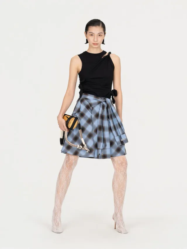 Feng Chen Wang Deconstruction wrap nederdel