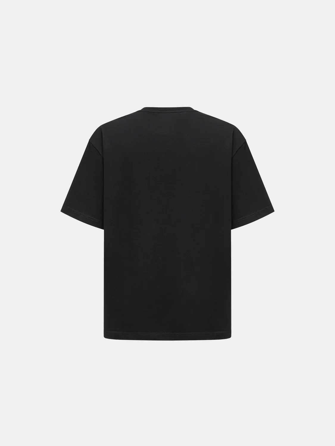 Feng Chen Wang Black Deconstructed 2-i-1 t-shirt sort