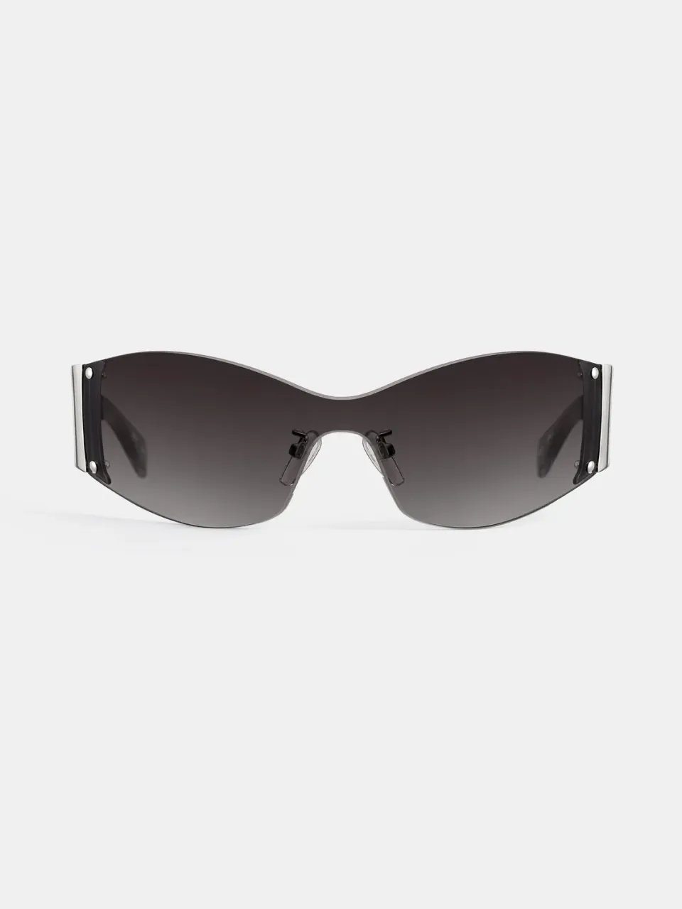 Feng Chen Wang Silver Rimless solbriller sølv