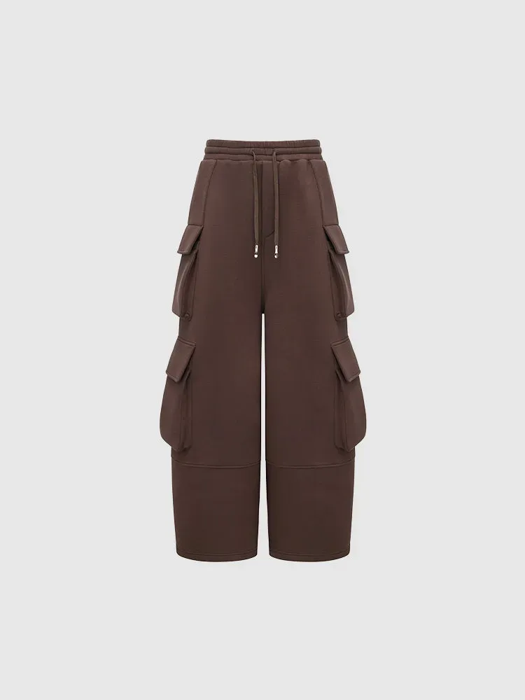 Feng Chen Wang Neoprene Cargo bukser løse
