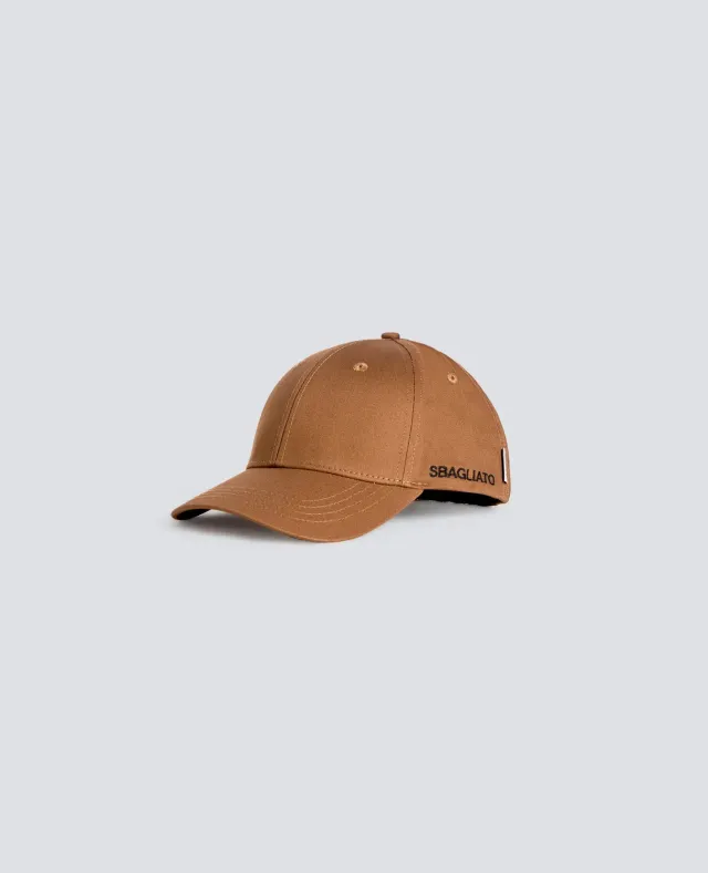 Aspesi Sbagliato kasket tobacco gabardin