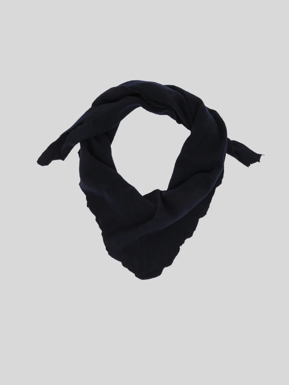 Laneus F6LAUASC219-160 tørklæde uld navy
