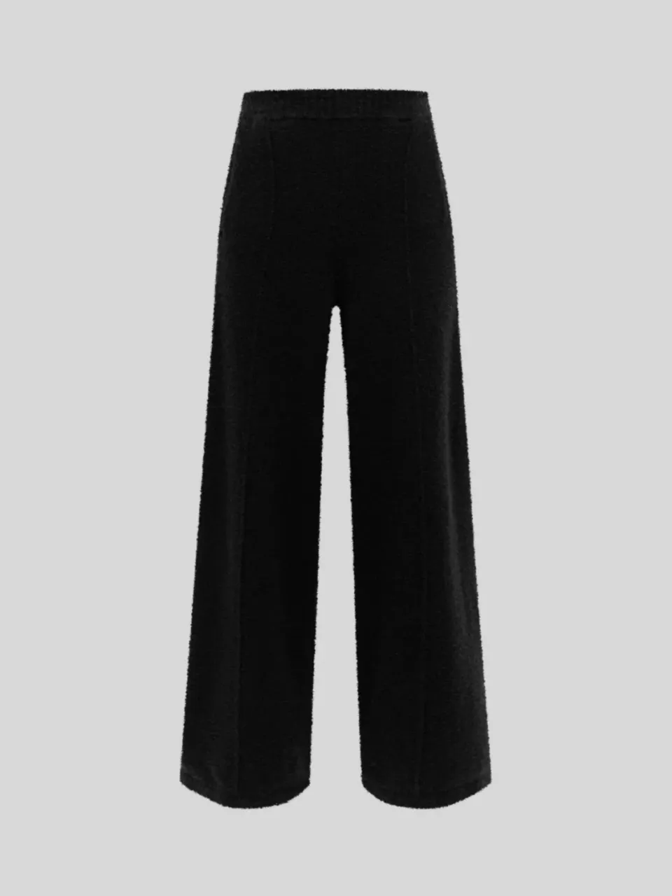 Laneus Cashmere Silk bukser sort cashmere