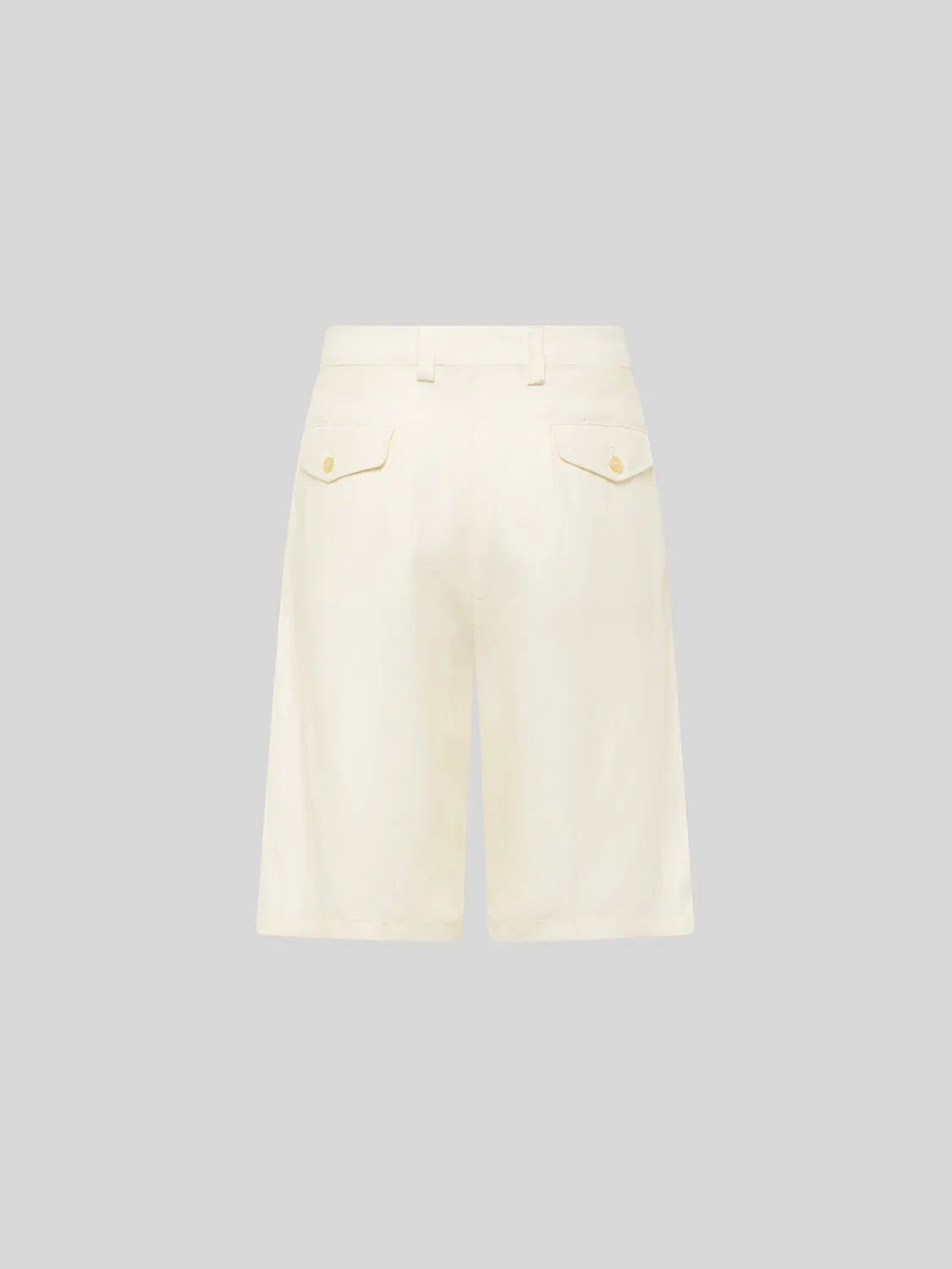 Laneus skræddersyede bermudashorts creme