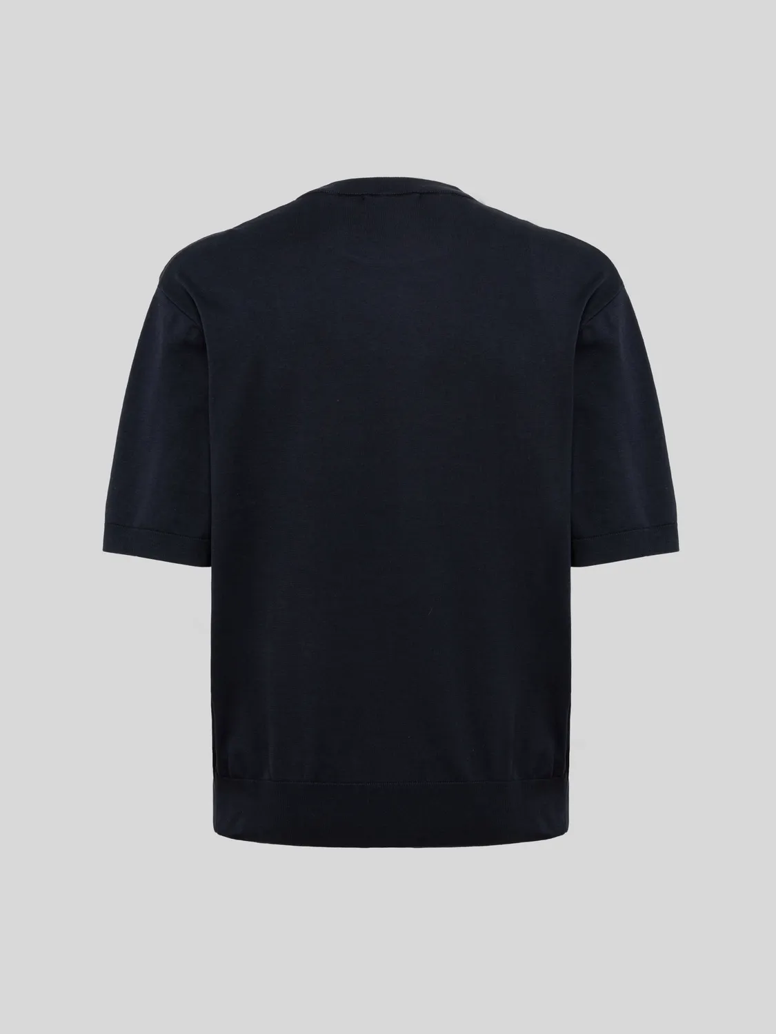 Laneus t-shirt navy blå bomuld
