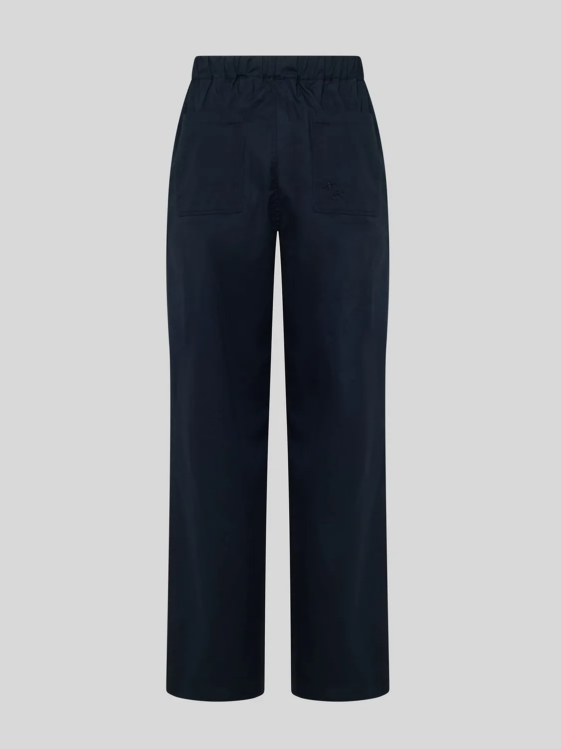 Laneus Melrose Regular Trousers bukser navy bomuld