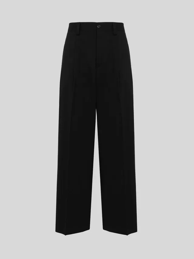 Laneus Chicago bukser sort cool wool