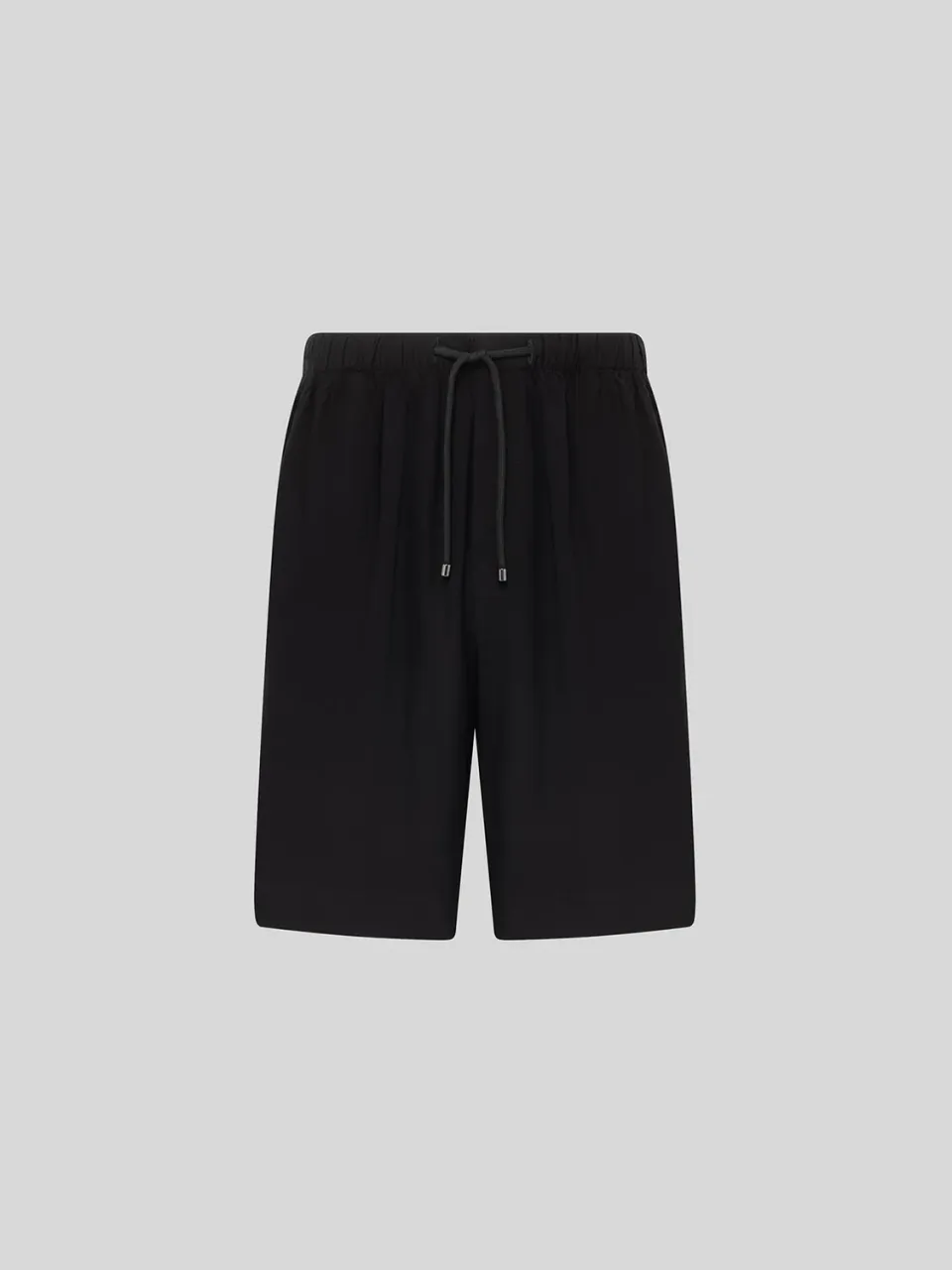 Laneus shorts bermuda viskose sort