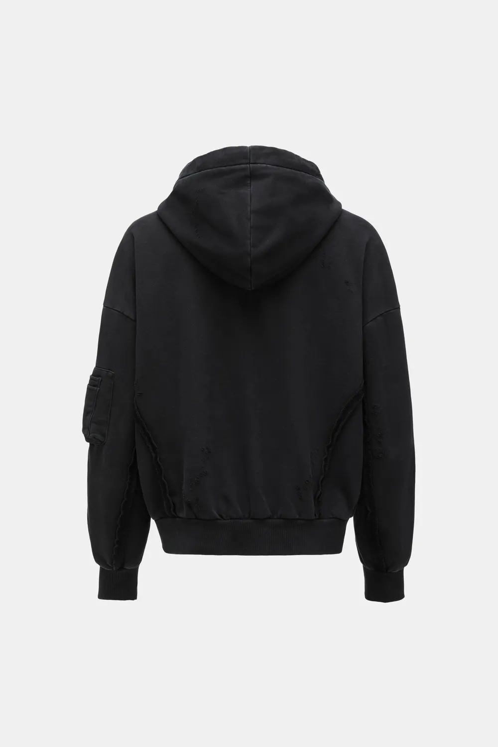 Feng Chen Wang Deconstruction Zip Hoodie hættetrøje unisex