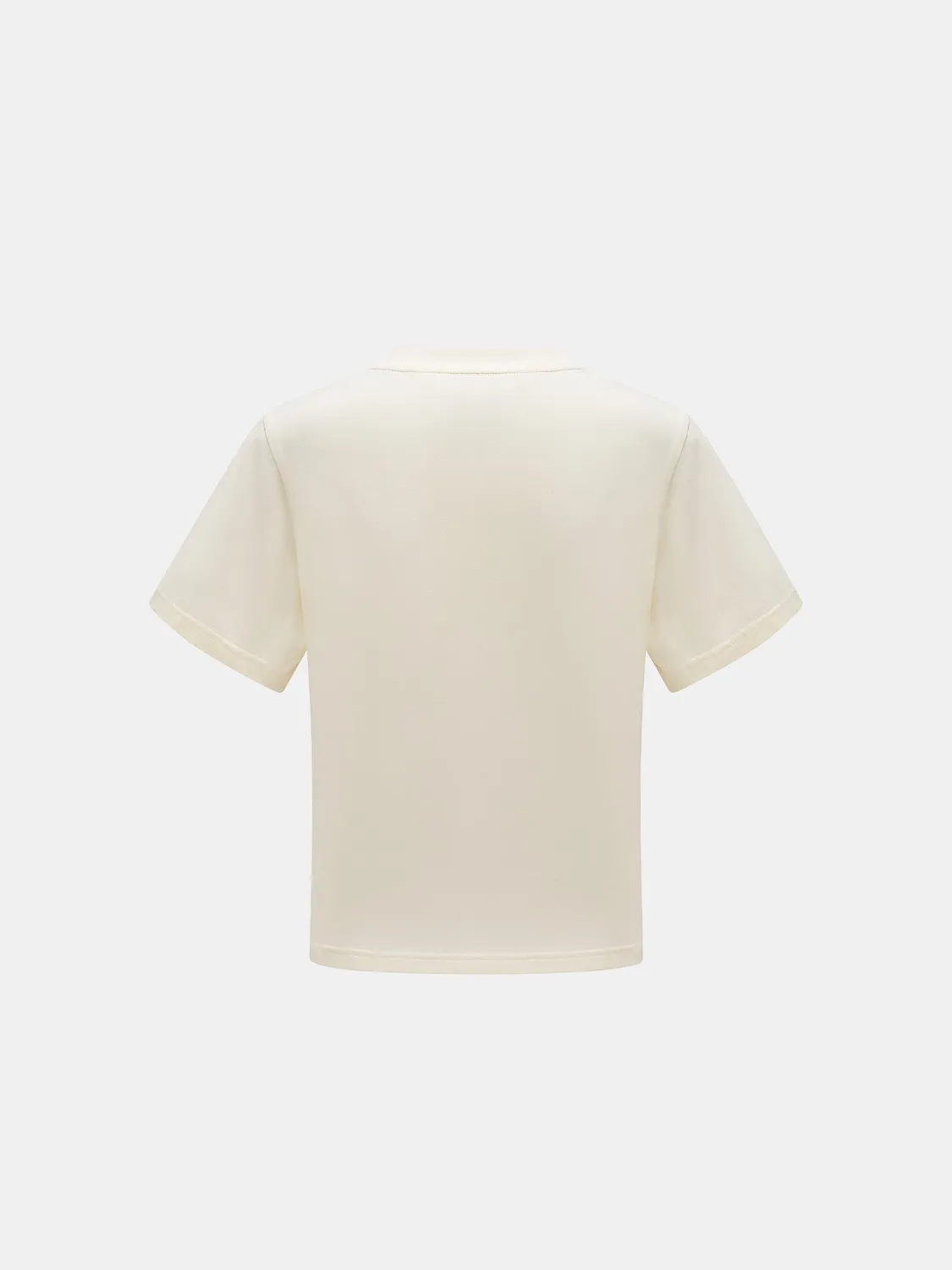 Feng Chen Wang Natural Dyed Logo T-shirt cropped