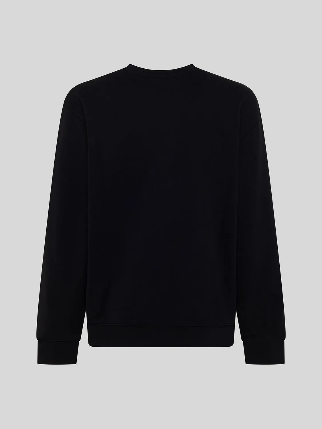 Laneus Crew Neck sweatshirt sort bomuld oversized