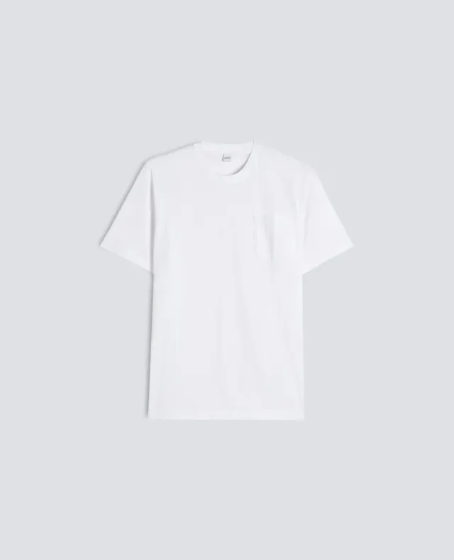 Aspesi Cotton Jersey T-shirt hvid slim fit