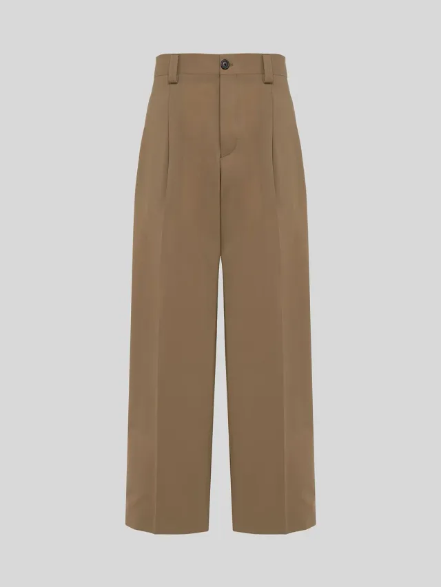 Laneus Chicago Pants bukser Camel cool wool