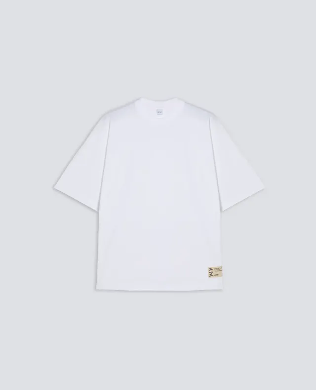 Aspesi Heavy Jersey T-shirt hvid regular fit