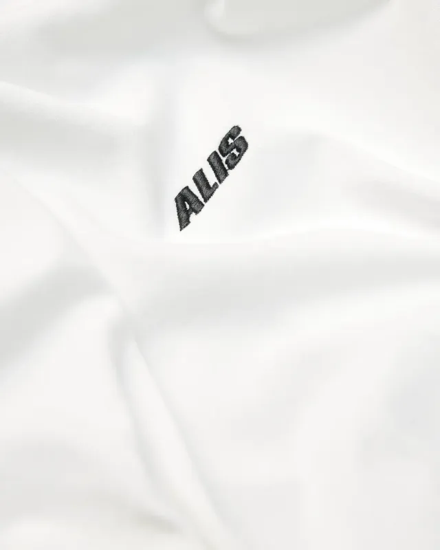 Alis Joshua langærmet t-shirt hvid bomuld