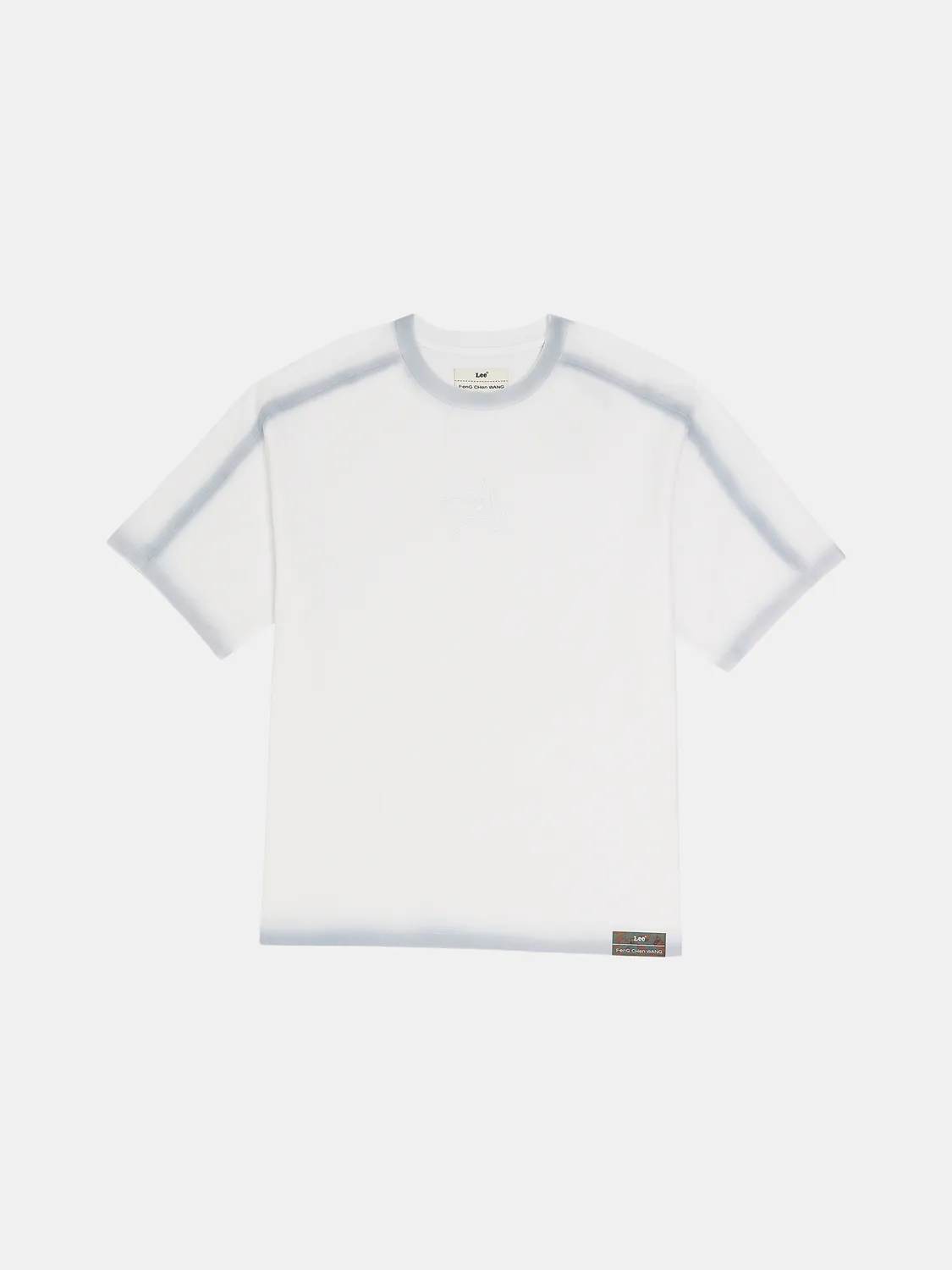 Feng Chen Wang Lee T-Shirt Oversized Lyseblå Mænd