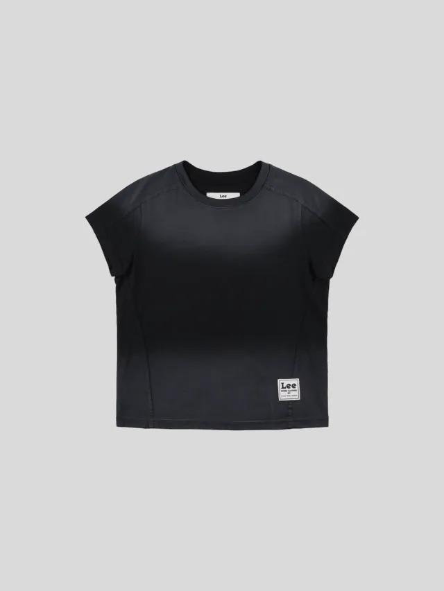 Lee x Feng Chen Wang Women S/S T-shirt spray wash
