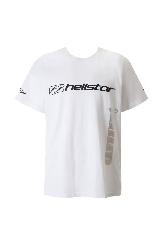 Hellstar Marathon t-shirt hvid bomuld