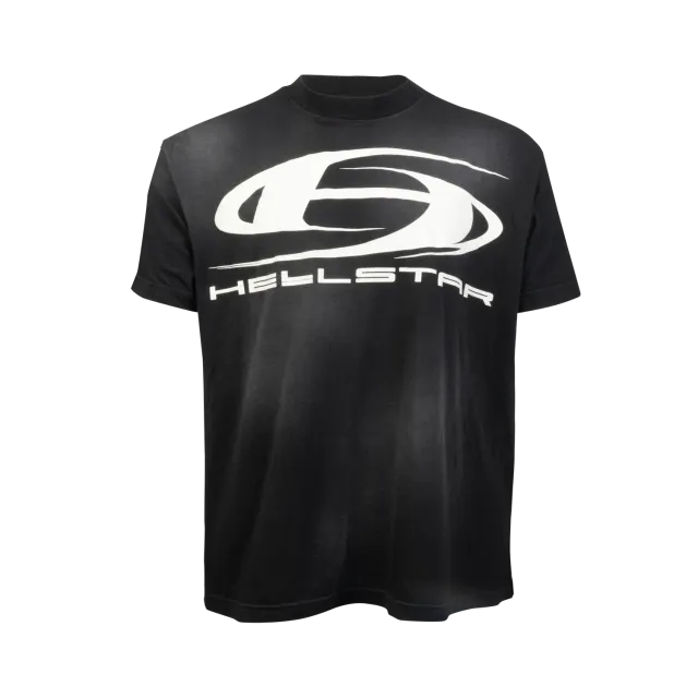 Hellstar H Studios t-shirt sort bomuld med print