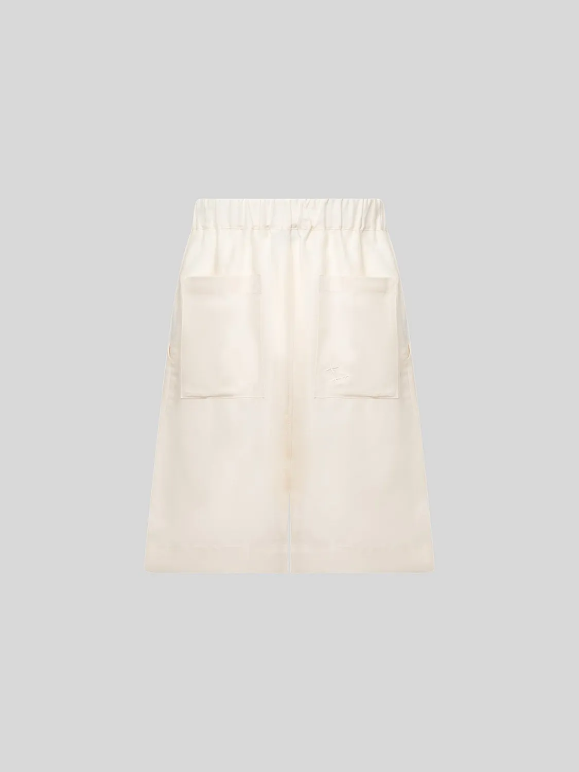 Laneus Cancun bermuda creme hørblanding