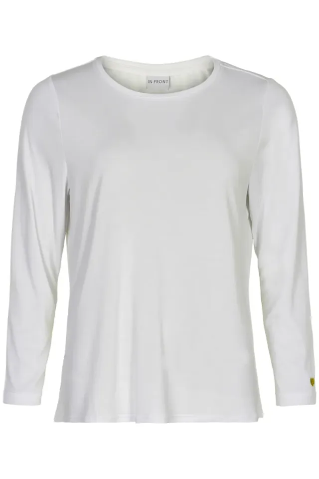 IN FRONT Nina t-shirt modal 3/4 ærmer