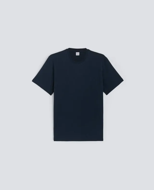 Aspesi T-shirt bomuldsjersey navy slim fit