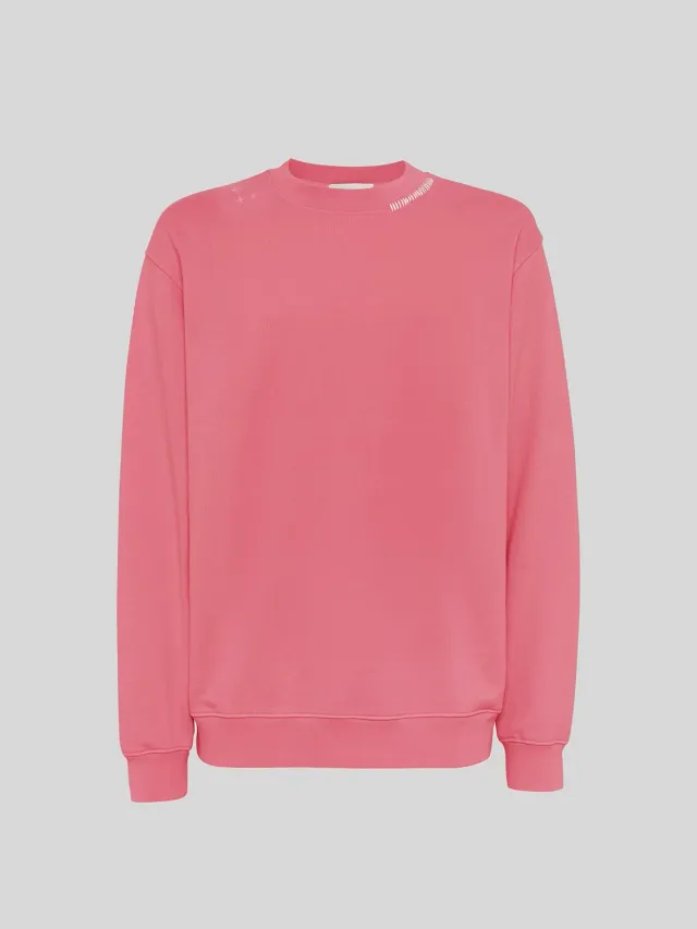 Laneus sweatshirt pink bomuld oversize