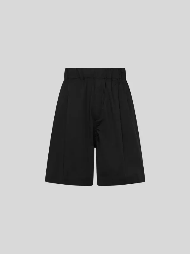 Laneus Melrose Bermuda shorts sort elastiktalje