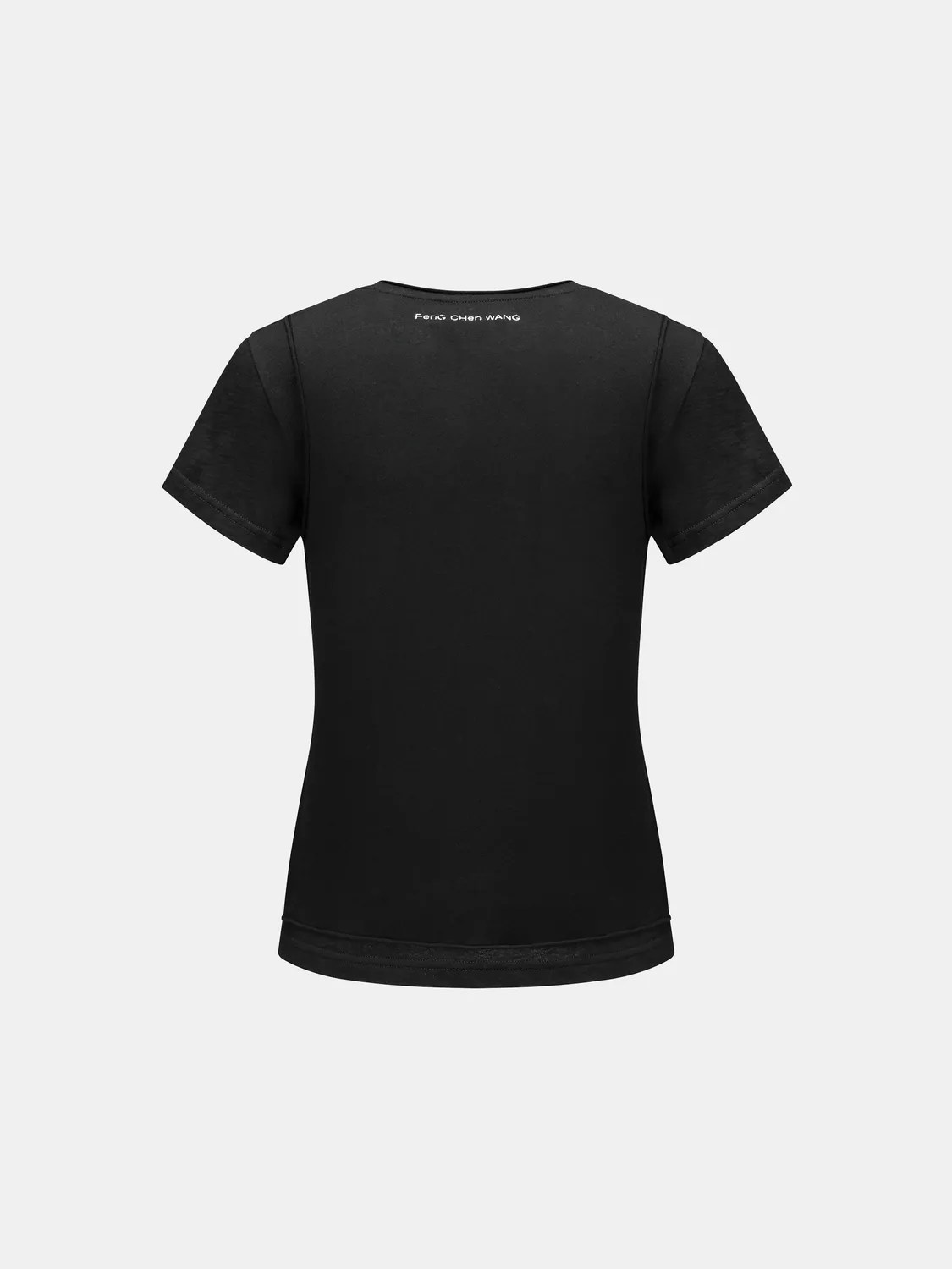 Feng Chen Wang Layered-Look T-shirt lagdelt S M L