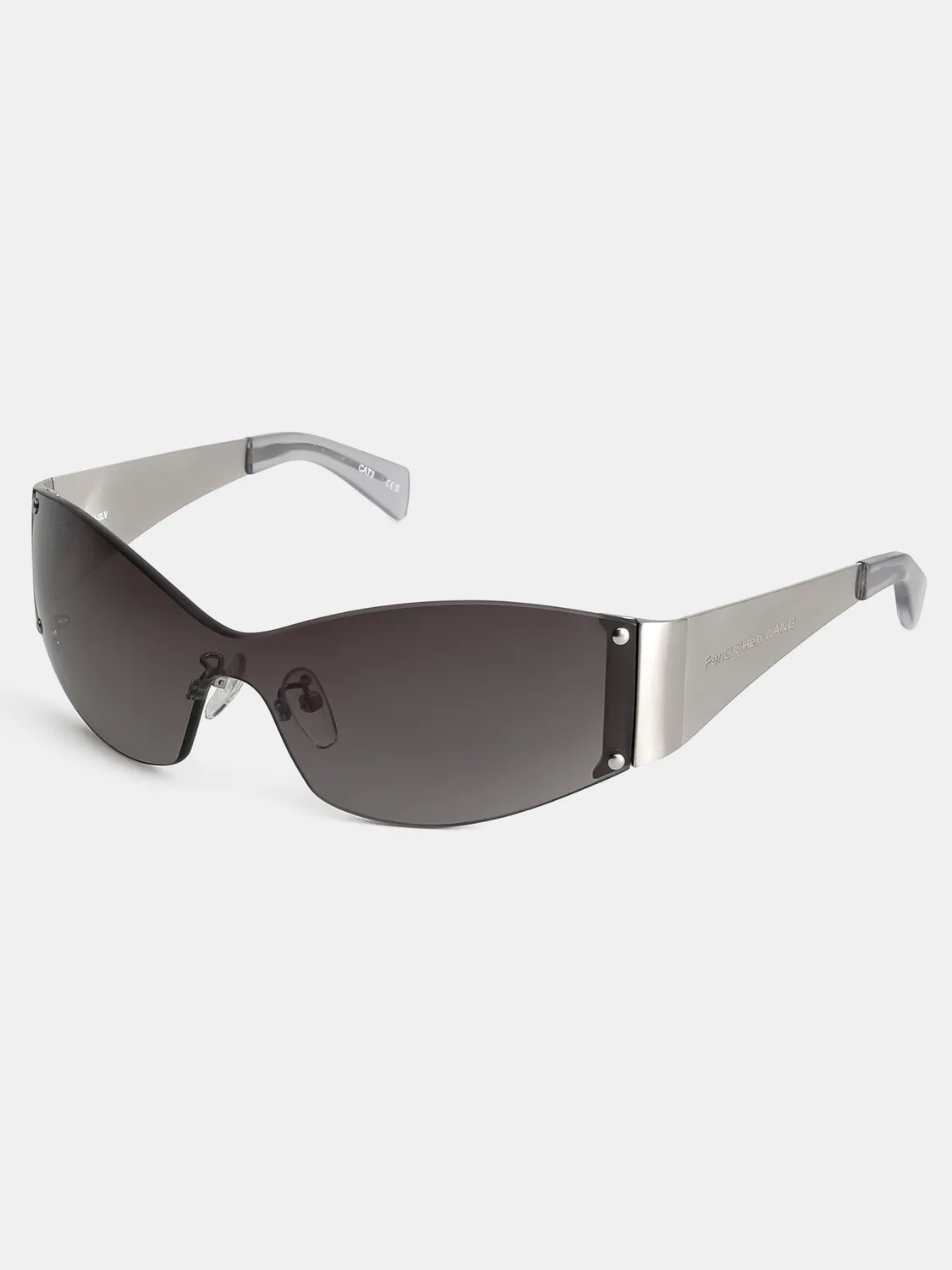 Feng Chen Wang Silver Rimless solbriller sølv