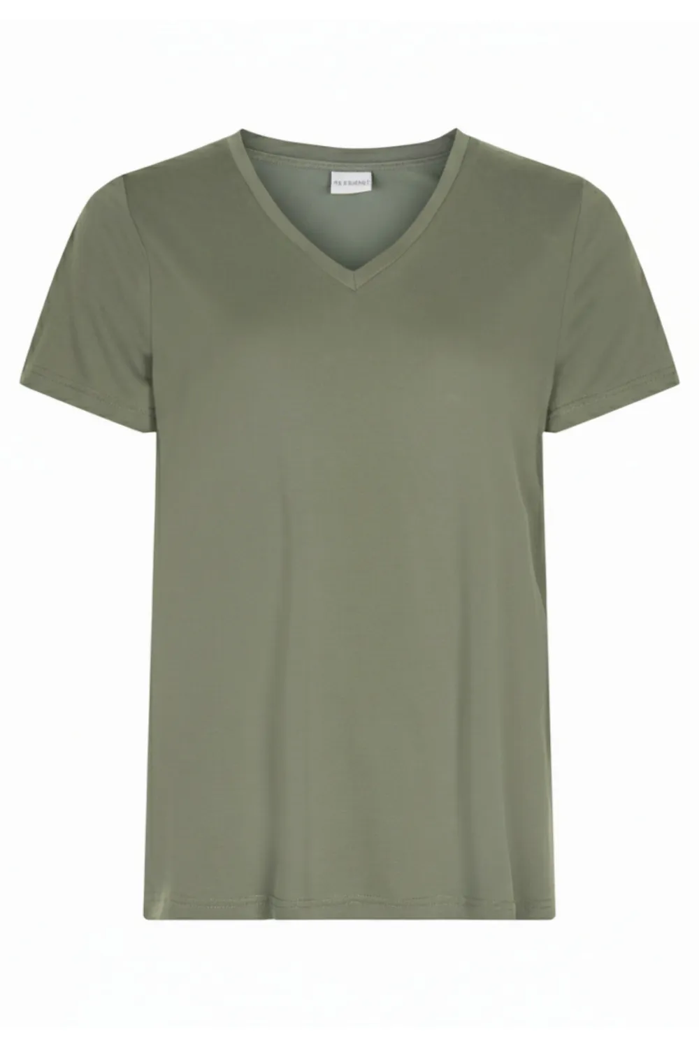 IN FRONT Nina V-hals t-shirt modal blød