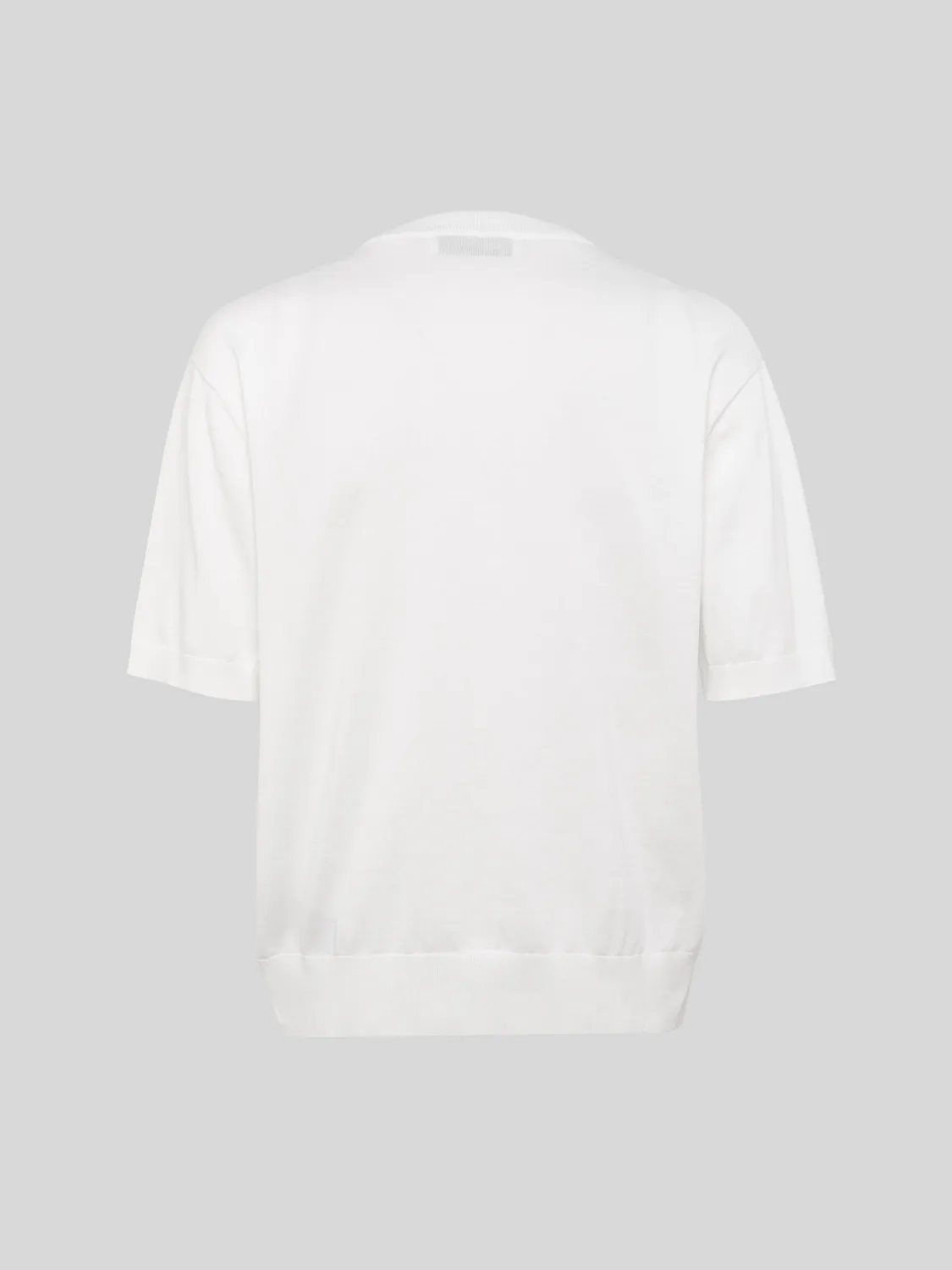 Laneus Crew Neck T-shirt cream bomuld