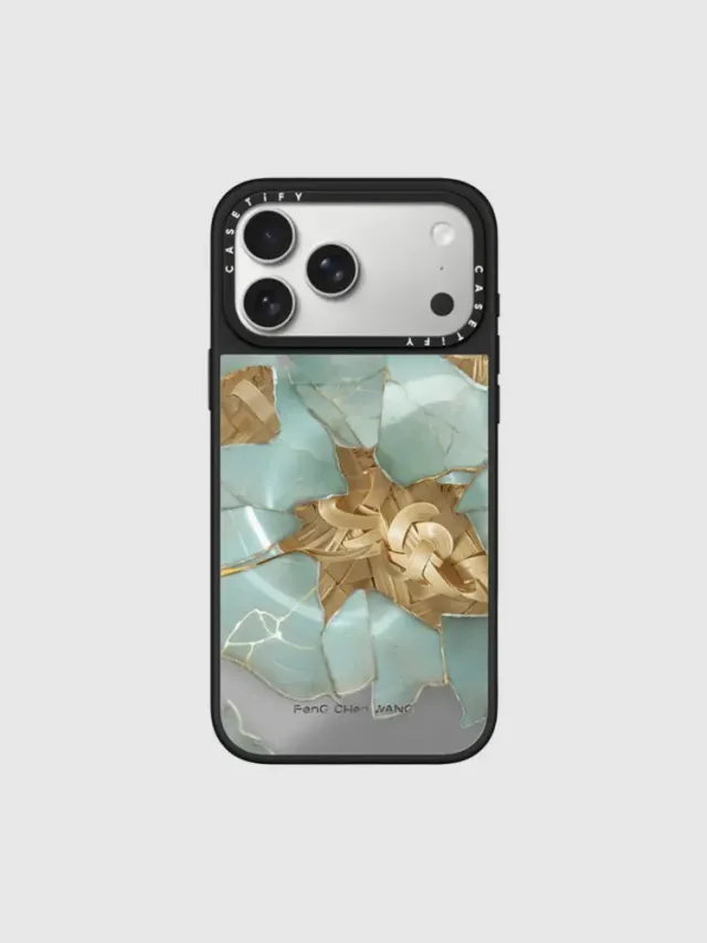Feng Chen Wang Ceramic Bamboo cover iPhone 17 Pro