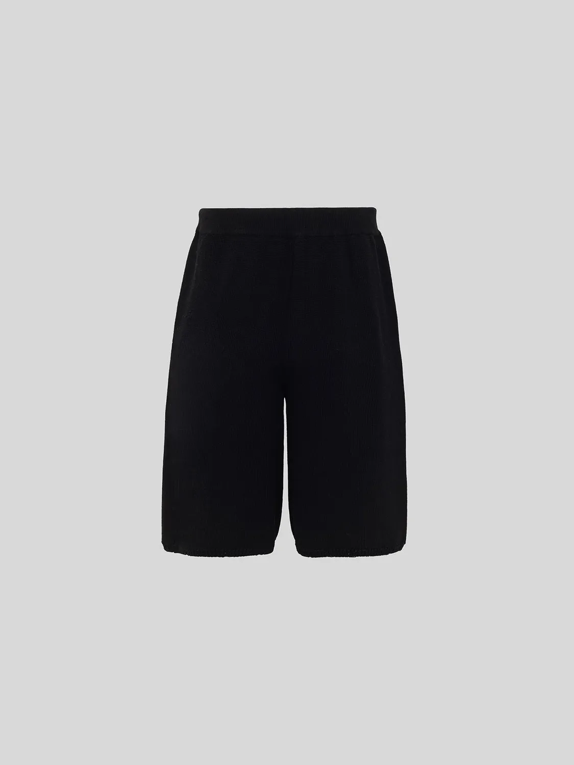 Laneus shorts jersey black bomuld regular