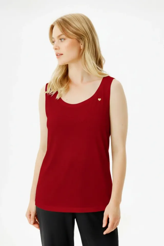 IN FRONT Nina top jersey rund hals