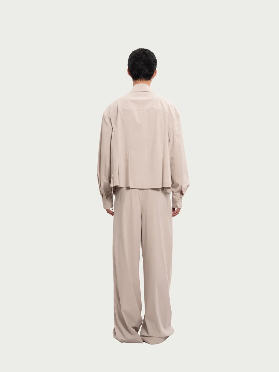 Feng Chen Wang Double Pleated bukser med læg