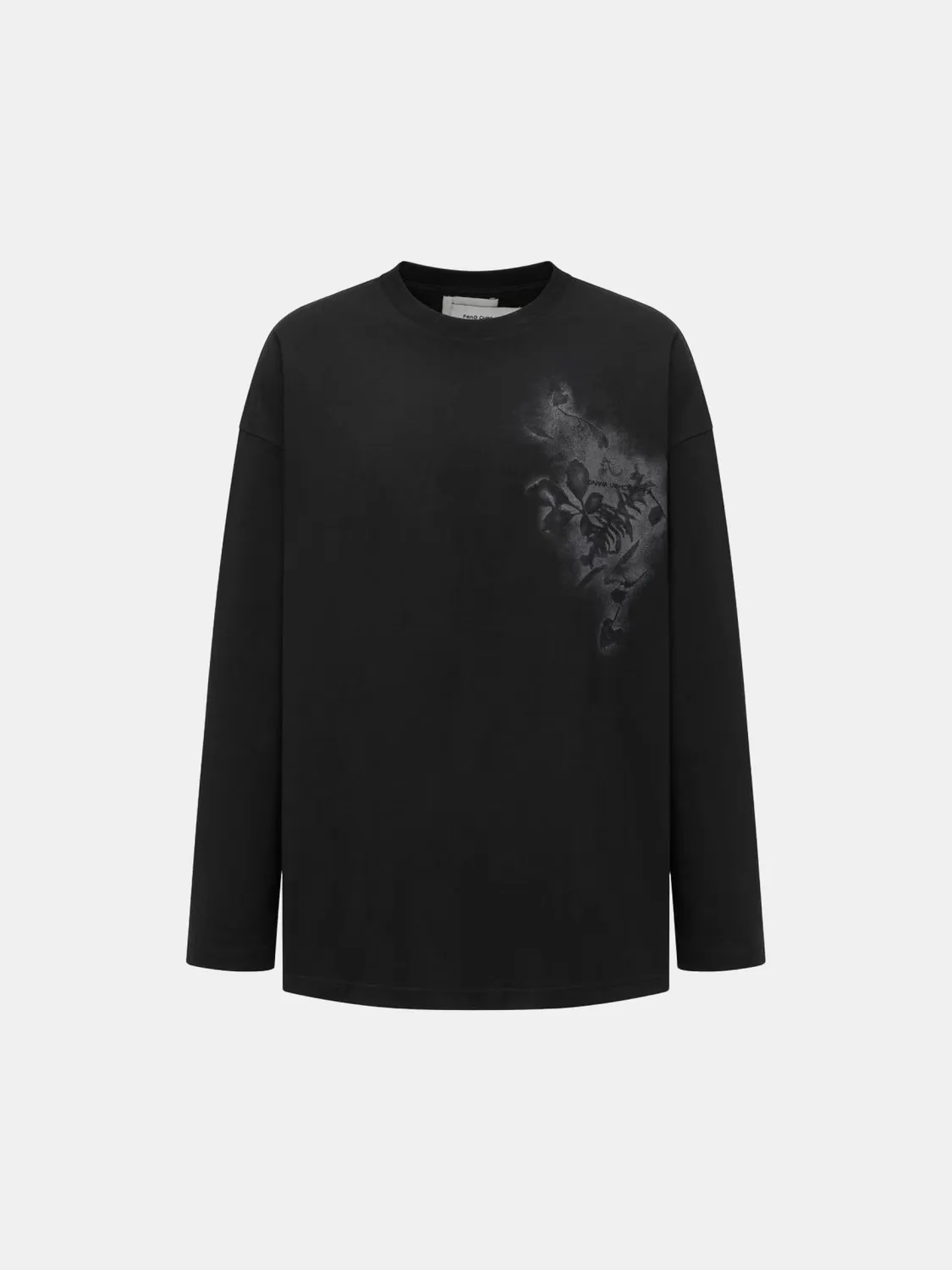Feng Chen Wang Spray Plants t-shirt plantefarvet