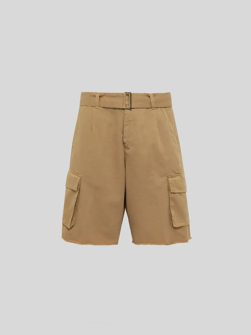 Laneus Bermuda Downtown Relaxed shorts camel bomuld