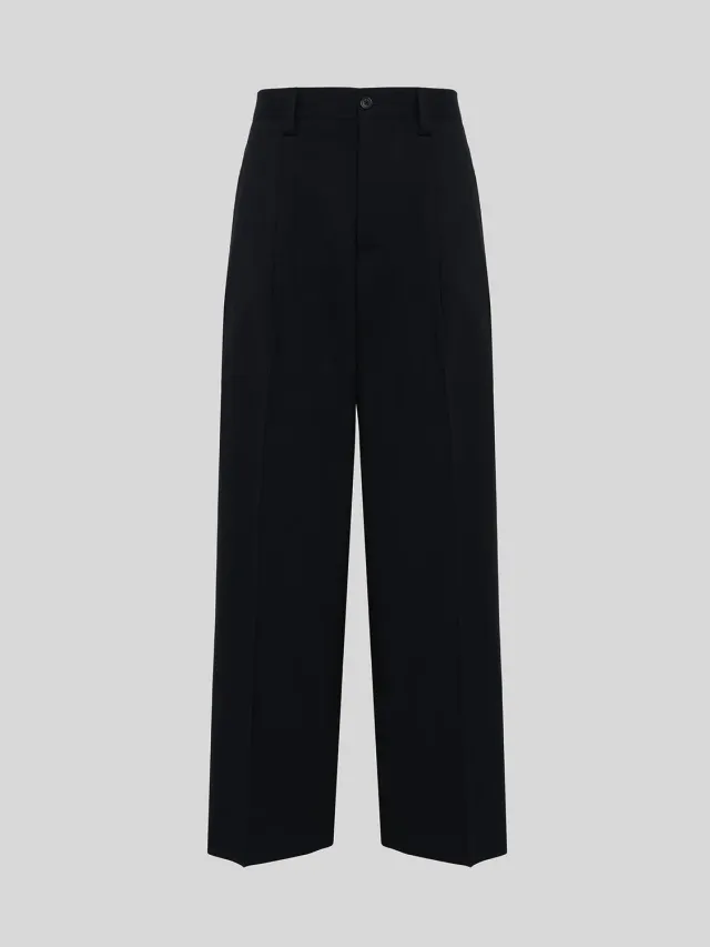 Laneus Chicago bukser navy uld