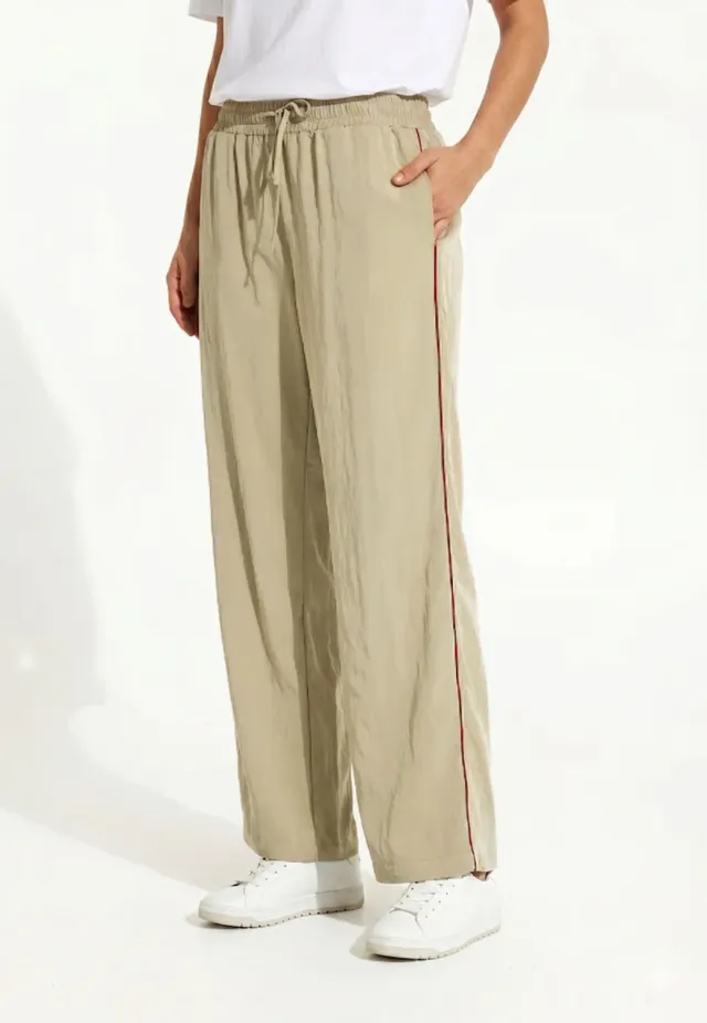 IN FRONT Sonny bukser tencel stribe