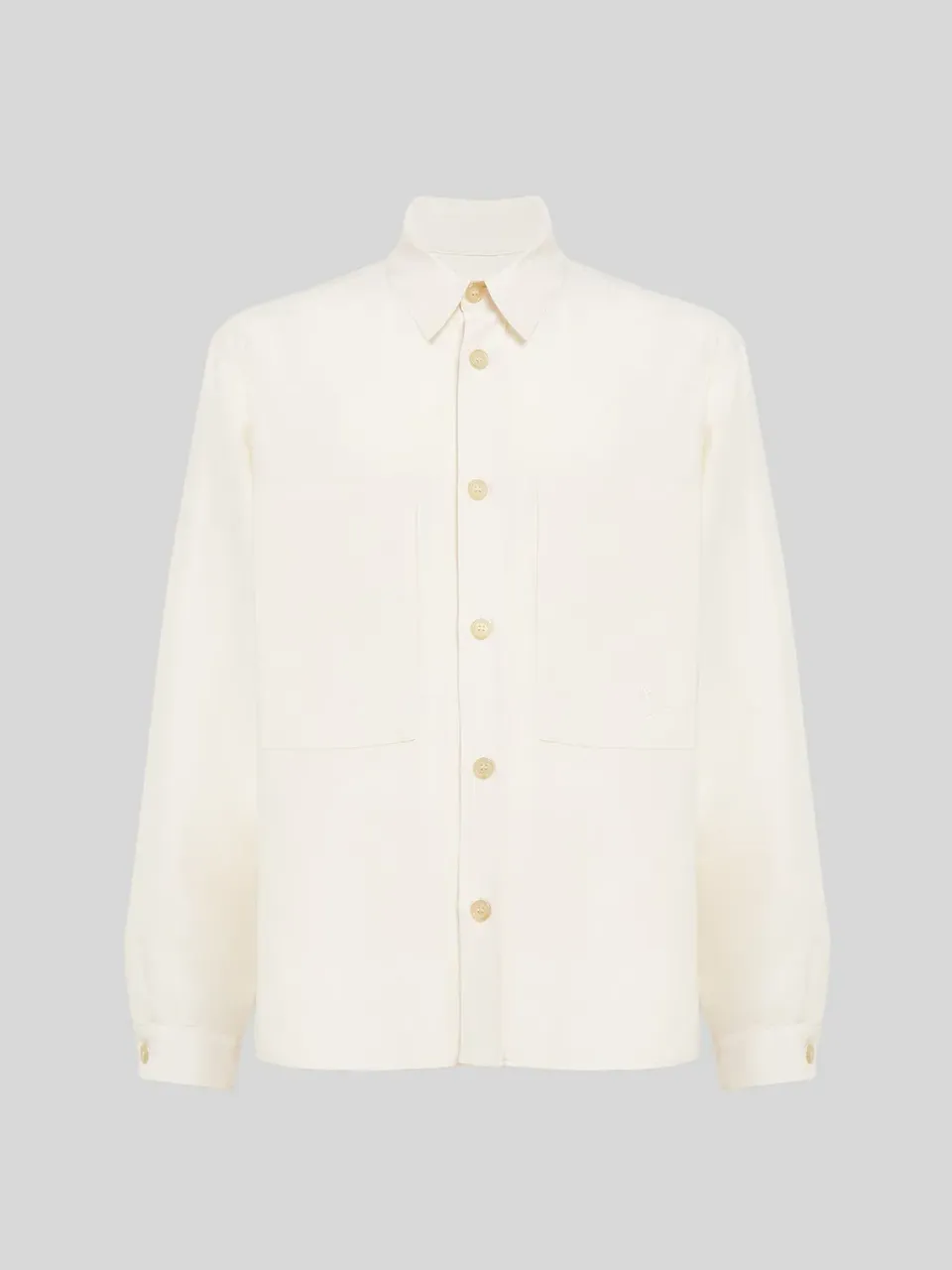 Laneus Cancun overshirt cream hørblanding