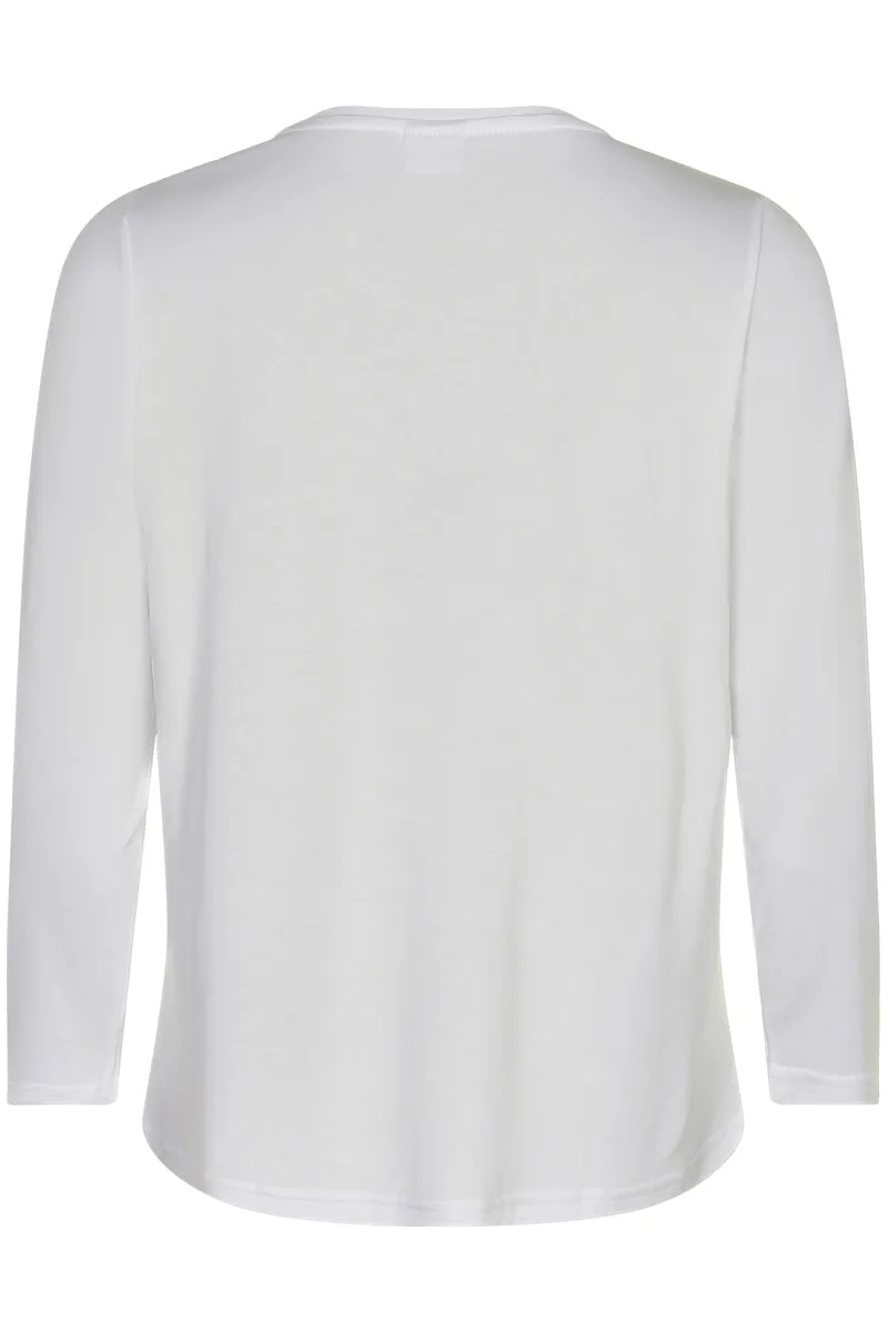 IN FRONT Nina t-shirt modal 3/4 ærmer