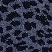 Aspesi Chambray tørklæde animalier bomuld
