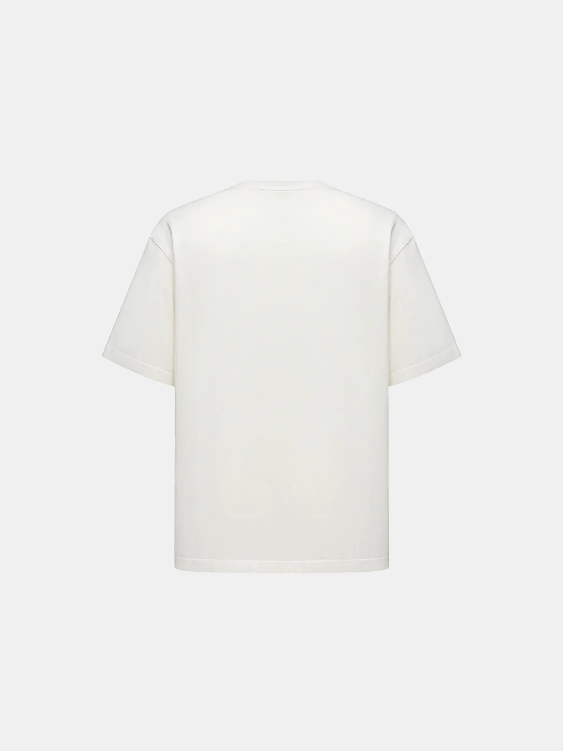 Feng Chen Wang White Deconstructed 2-i-1 t-shirt hvid