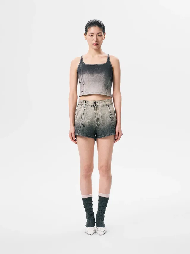 Feng Chen Wang Gradient Tank tanktop stretch grå