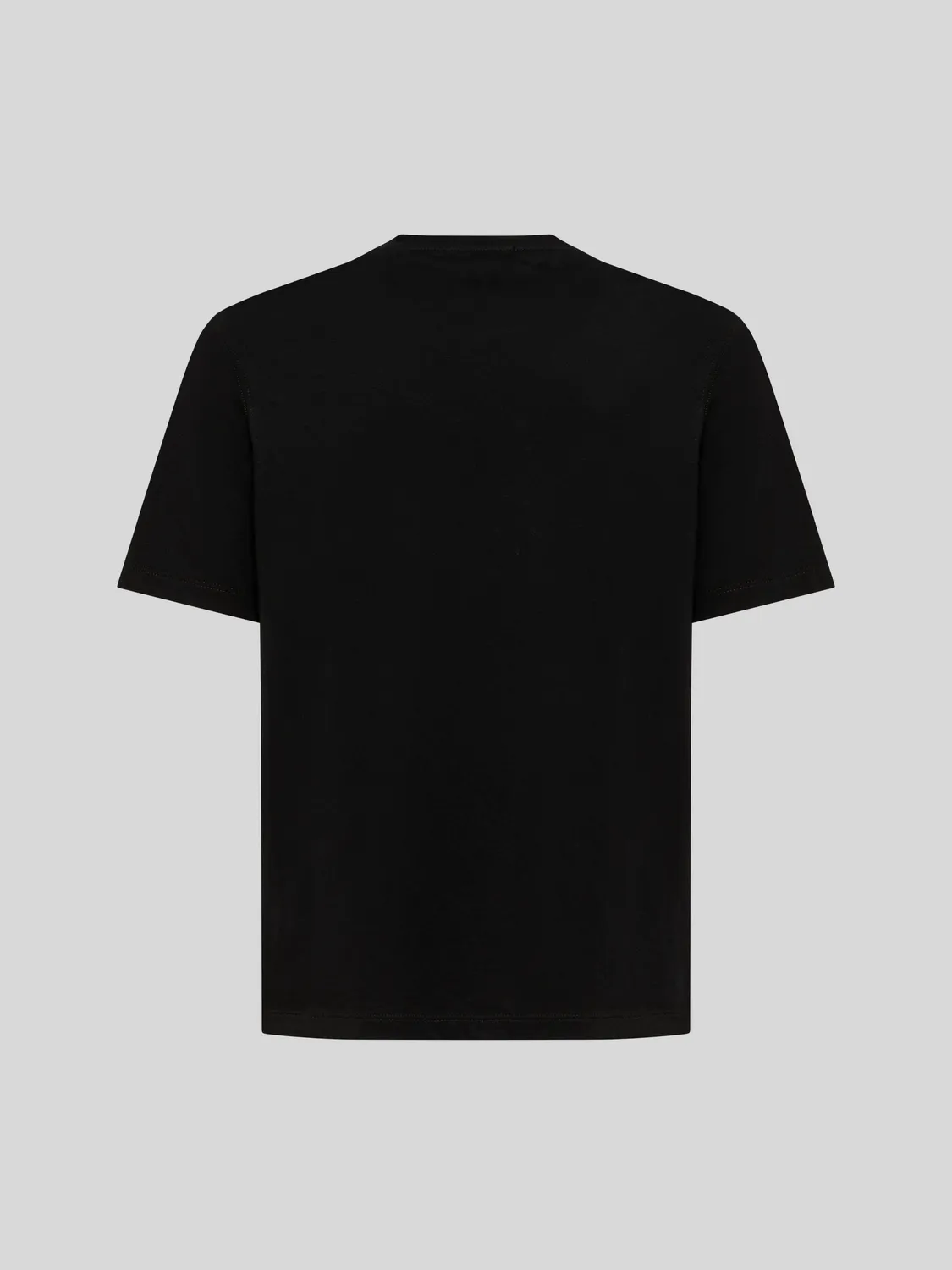 Laneus T-Shirt Ricamato t-shirt sort broderi
